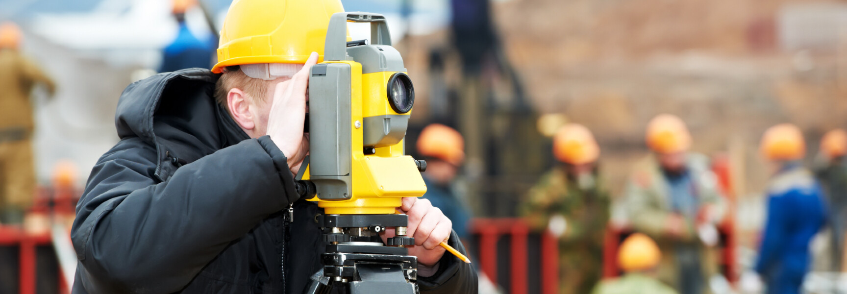 Tasker performing a Surveyors job.